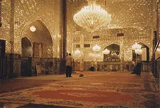 Intérieur du mausolée.