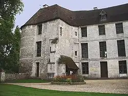 La façade du XVIIe&nbsp;siècle du château.