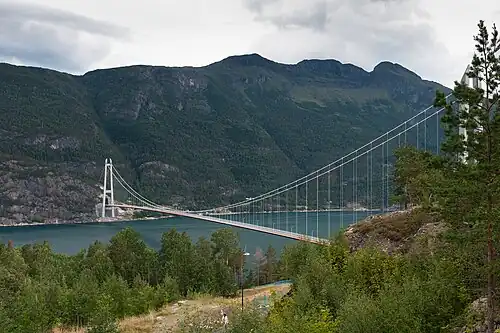 Le pont d'Hardanger.