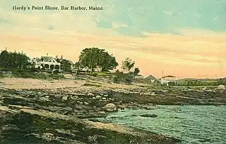 Hardy's Point, vers 1912.