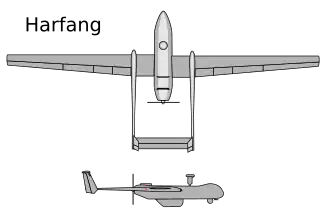 vue en plan de l’avion