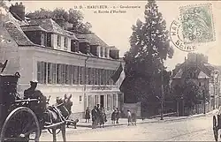 Entrée de la ville vers 1905.