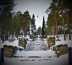 L'escalier du Harju, Jyväskylä.