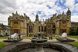 La façade du jardin