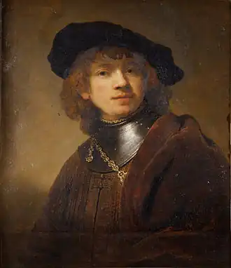 Jeune Homme à la cape, Rembrandt, 1639.