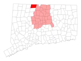 Localisation de Hartland