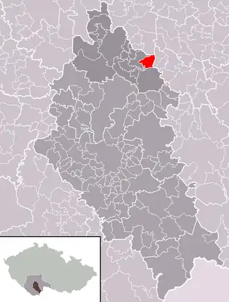 Localisation de Hartmanice