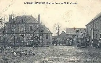 La ferme de M. Chrétien.