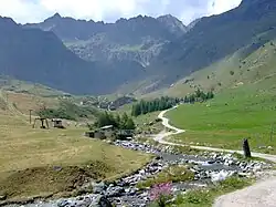 Haute vallée du Pô.