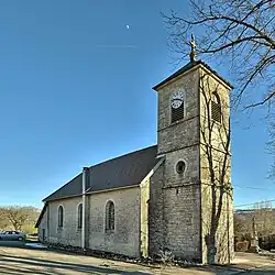 L'église de Hautepierre.