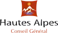 Ancien logo du conseil général des Hautes-Alpes jusqu'en 2014.