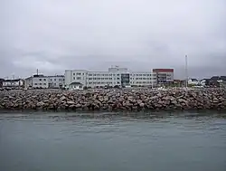 Le centre hospitalier.