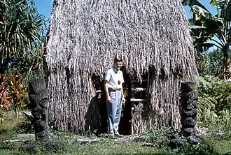 Un hale hawaïen à Hilo en 1959.