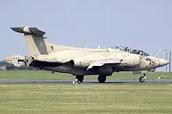 Un Buccaneer S2B durant la guerre du Golfe