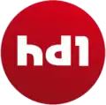 Prototype du logo de HD1 en 2011.