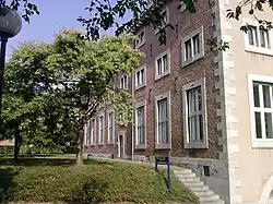 Extérieur du bâtiment du XVIIe&nbsp;siècle.