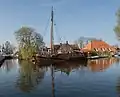 Un bateau de pêche à Jachtwerf Piersma