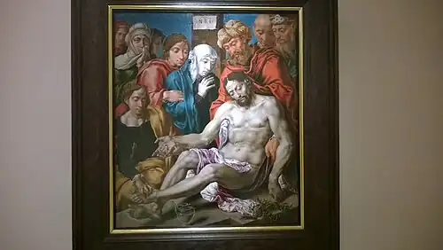Maerten van Heemskerck, 1538–1542La Lamentation Musée des Beaux-Arts de Budapest