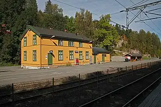 Image illustrative de l’article Gare de Heggedal