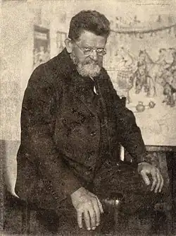 Heinrich Zille, portrait par Hugo Erfurth, 1922