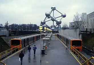 Image illustrative de l’article Ligne 1A du métro de Bruxelles