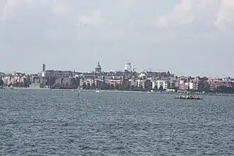 Katajanokka vu de la Mer.