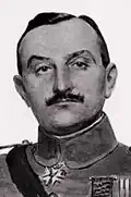 Le général Henri Mordacq lors de la refonte de la Légion étrangère (1919).