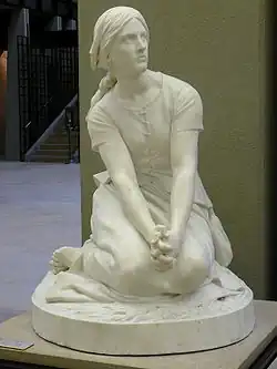 Henri Chapu, Jeanne d'Arc (1872), Paris, musée d'Orsay.