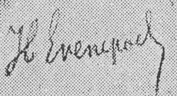 signature de Henri Evenepoel