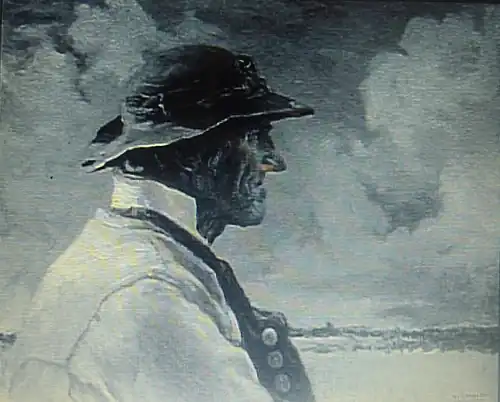 Le vieux Terrien (Salon de 1921).