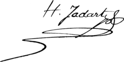 signature de Henri Jadart