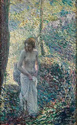 Jeune Fille dans un bois (1897), musée d'art de Ponce (Porto Rico).