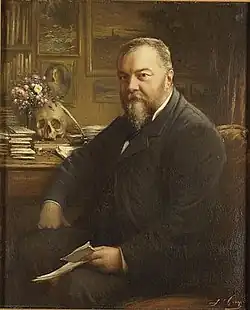 Un homme de lettres dans son cabinet de travail. Portrait de M.&nbsp;Henri Second (1900), musée de Grenoble.