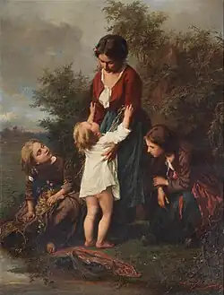 Cueilleurs de fleurs (1863).