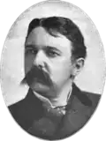 Le directeur du théâtre, Henry Eugene Abbey (1846-1896).