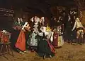 Am Hochzeitsmorgen (Brautschmückung) (1883)