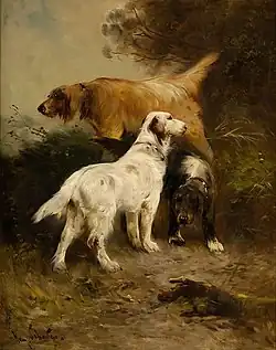 Chiens de chasse.