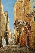 Henry d'Estienne ː Rue de la casbah d'Alger (vers 1900).