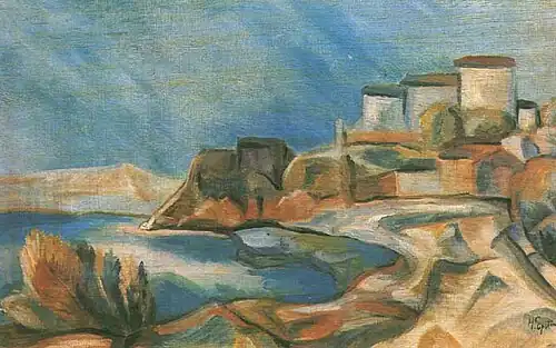 Paysage provençal (avant 1939).