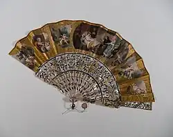 Eventail Paul et Virginie