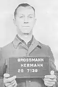 Hermann Grossmann&nbsp;(de), gérant d'entrepôt des camps satellites de Buchenwald