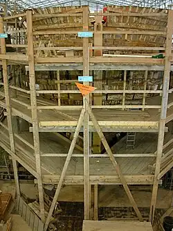 Vue arrière bâbord, détails.