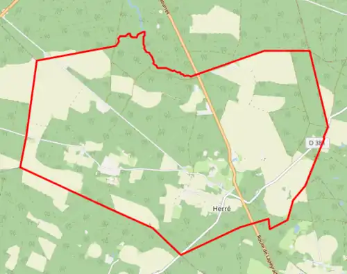 Carte OpenStreetMap.