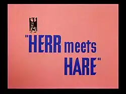 Description de l'image Herr Meets Hare.jpg.