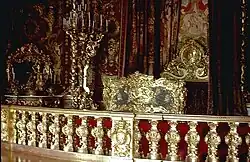 Intérieur : Chambre du Roi.