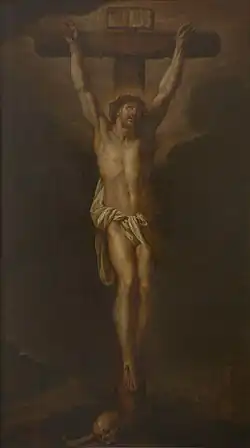 Christ sur la croix , grand séminaire de Malines.