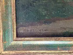 signature d'Adolphe Hervier