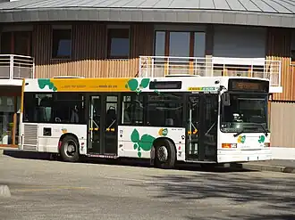 Vue avant d'un GX 117 de Chambéry.