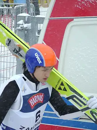 Choi Heung-chul à Zakopane en 2008.