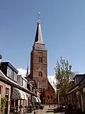 L'église de Martin (Maartenskerk), datant du XIIIe&nbsp;siècle, dans le centre de Hillegom.
